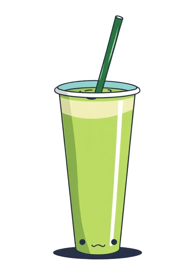 Matcha Latte in a Niru cup